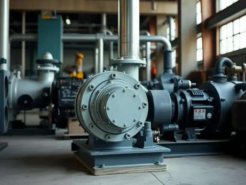 Industrial pump installation