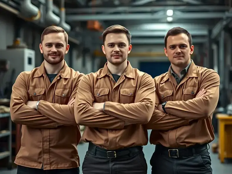 Group of Big Sky Energy technicians ready to serve